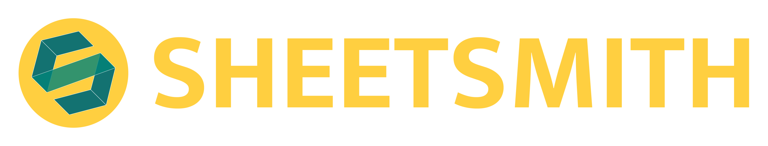 Sheetsmith Logo Full G-Yellow